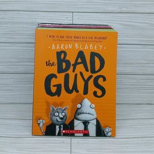 The Bad Guys Books by Aaron Blabey Scholastic (# 1, 2, 4-8, 10,11) Lot of 9